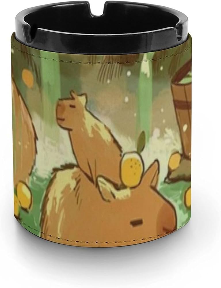 Amazon.co.jp: 灰皿 カピバラ CAPIBARA 喫煙具 卓上灰皿 車用灰皿